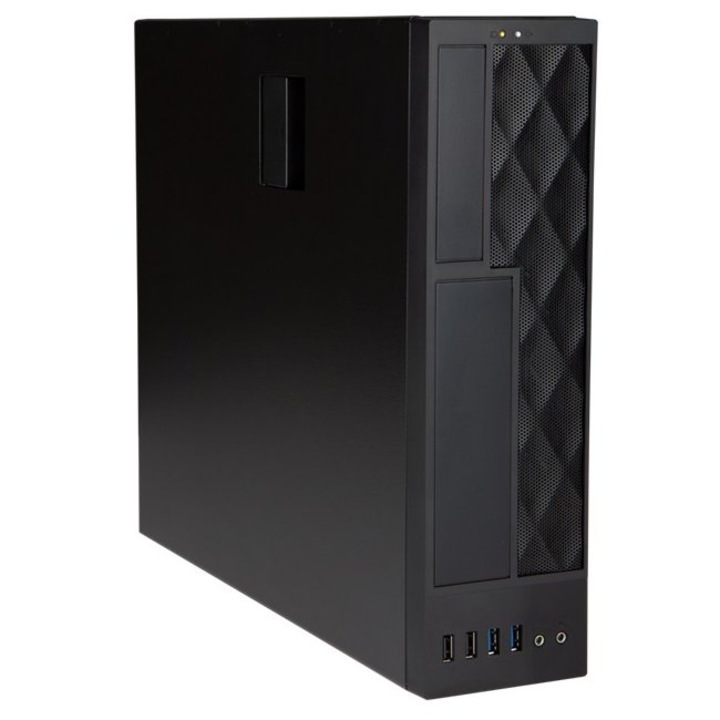 Компютърна кутия In Win CE052, Черен, Slim Tower