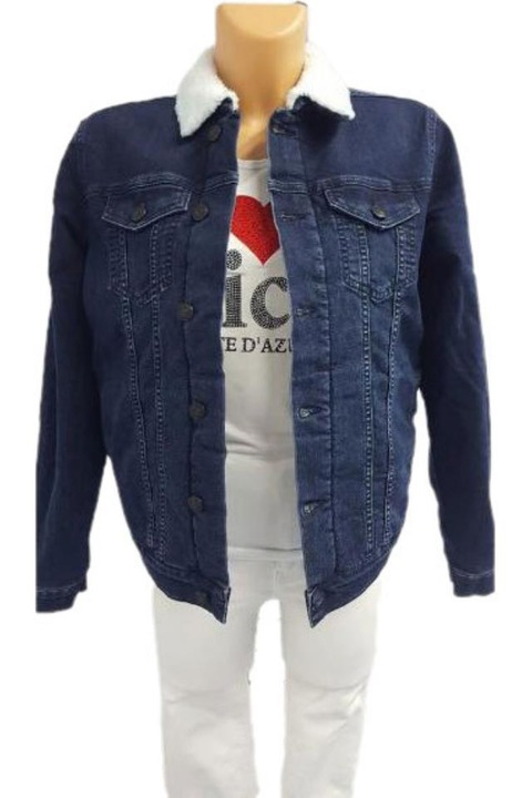 Geaca denim Soyaconcept, Bleumarin, M