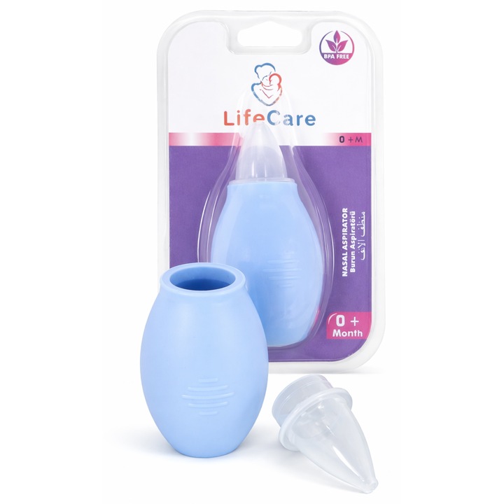 Aspirator nazal LifeCareBaby, Pompă manuală