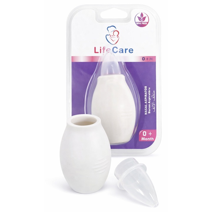 Aspirator nazal LifeCareBaby, Pompă manuală
