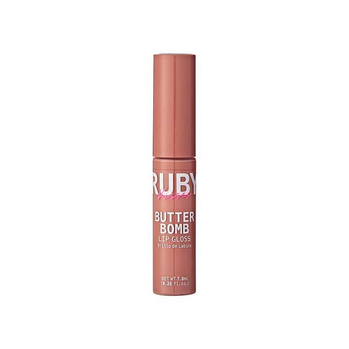 Luciu buze Ruby Kisses Butter Bomb - Nude 7.8 ml