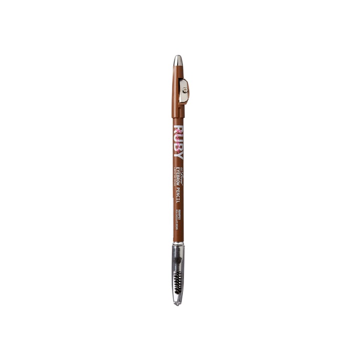 Ruby Kisses Go Brow Chocolate Brown szemöldökceruza, 1.25 g