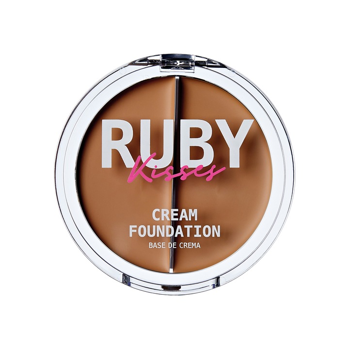 Fond de ten crema Ruby Kisses Duo, Level 8, 12 g