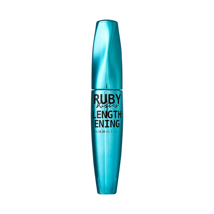 Ruby Kisses Mascara hosszabbító vízálló, 9 ml