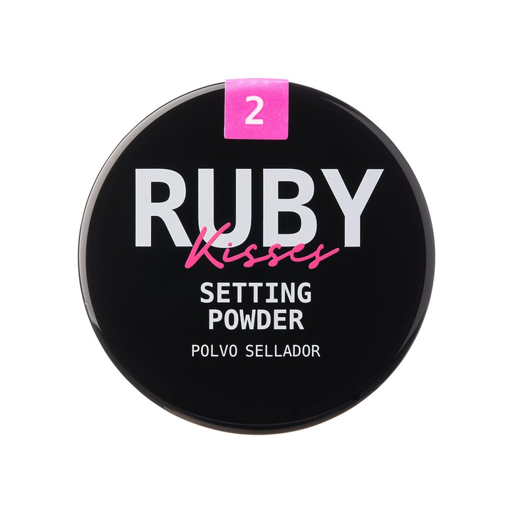 Pudra de fixare Ruby Kisses Setting Powder, Banana, 12 g