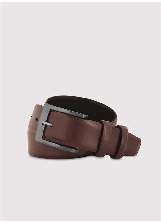 Férfi öv Pako Lorente, valódi bőr, 5cm, sötétbarna, 85cm