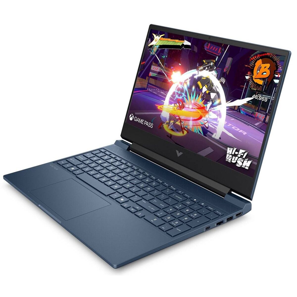 Laptop HP Victus 15-fa2039nw -Core 5 210H 15.6inch 44Hz 16GB 512GB Windows 11 Home RTX5060 Albastru