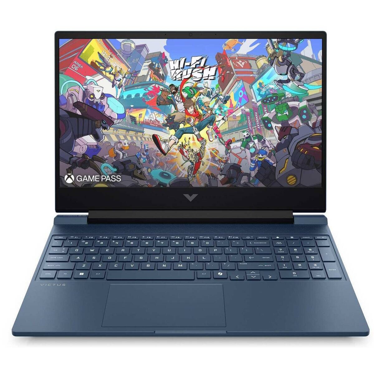 Laptop HP Victus 15-fa2039nw -Core 5 210H 15.6inch 44Hz 16GB 512GB Windows 11 Home RTX5060 Albastru