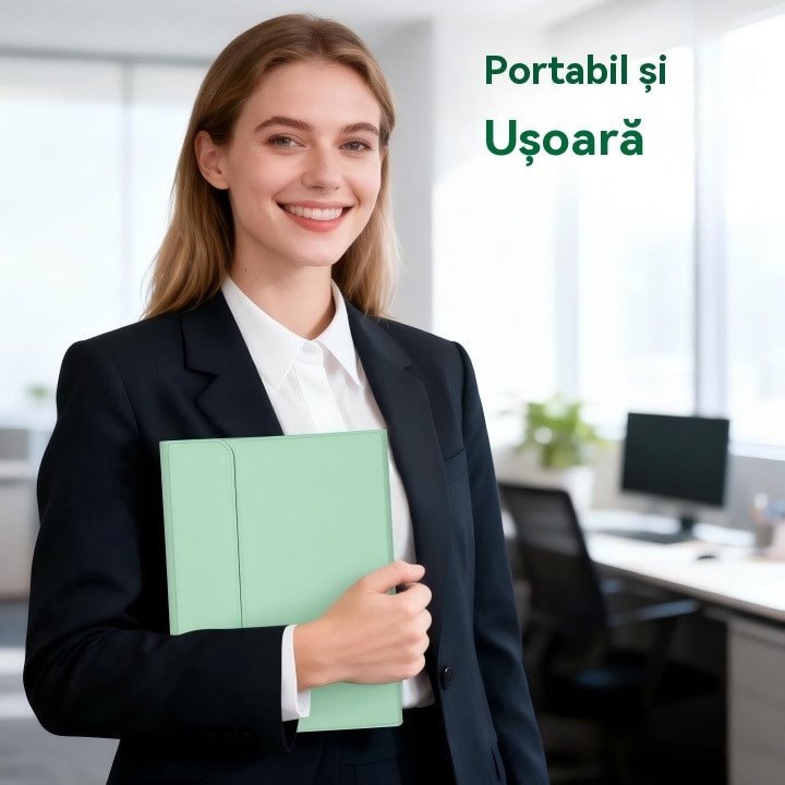Husa pentru iPad Pro 11" 2024, cu tastatura Bluetooth tactila detasabila, iluminare RGB 7 culori, include folie de protectie ecran, stylus capacitiv, mouse wireless si husa silicon pentru tastatura, Ugo®, Verde deschis