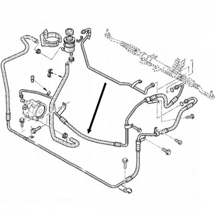 Kormánymű, szervokormányos, Renault Trafic II, Opel Vivaro A, Nissan Primastar 8200762590