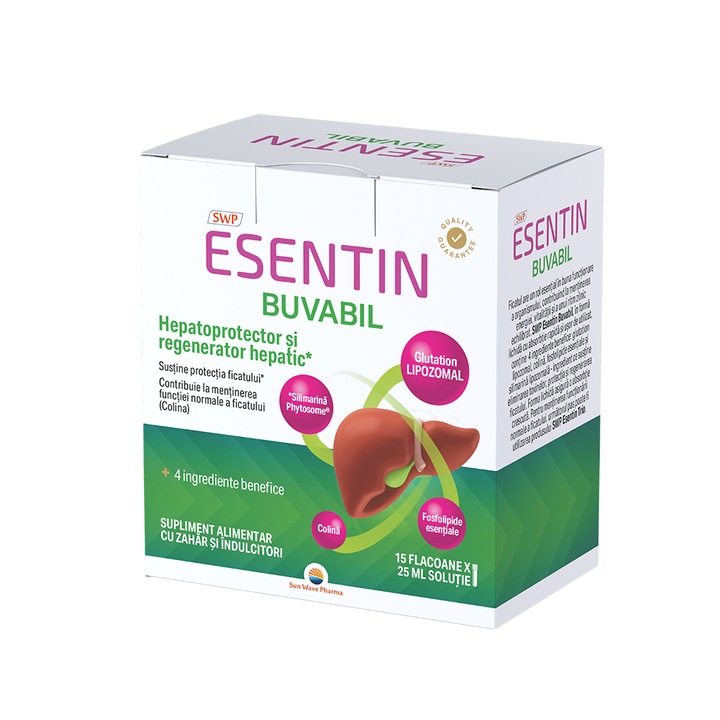 Esentin Buvabil, Sun Wave Pharma, 15 fiole x 25ml