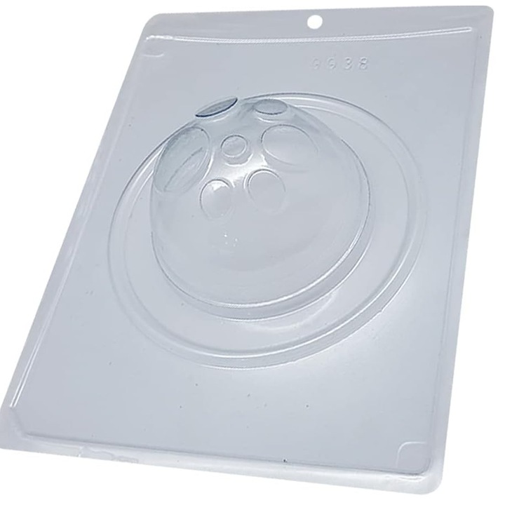 Formă pentru ciocolată BWB 9938, transparent, 24x18.5cm, plastic și silicon
