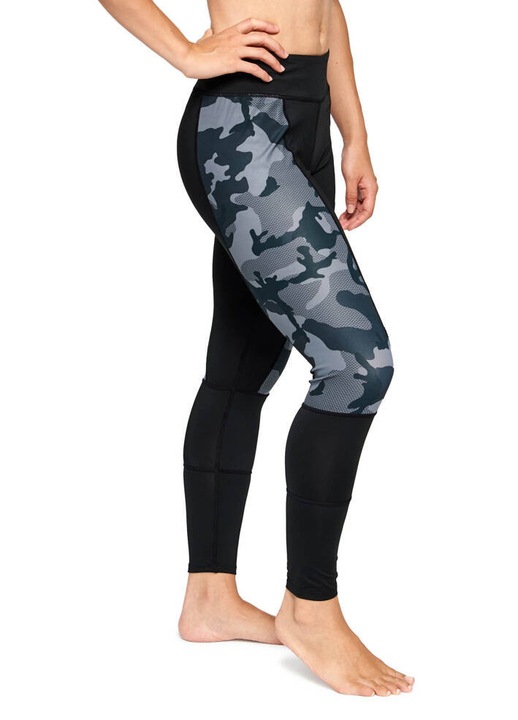 Colanți trening femei Leone1947 camuflaj, model ABX325, talie elastică, mărime S