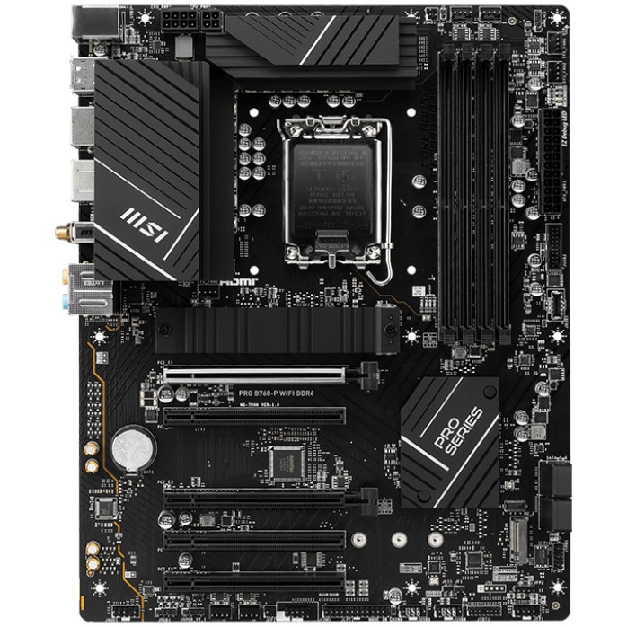 PRO B760-P WIFI DDR4 訳あり品 Placa de baza MSI PRO B760-P WIFI DDR4, Socket LGA 1700 - eMAG.ro