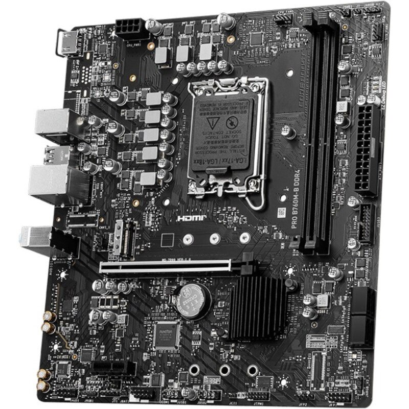 Placa de baza MSI PRO B760M-B DDR4, Socket LGA 1700 - eMAG.ro