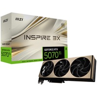 Placa video MSI GeForce RTX 5070 Ti 16G INSPIRE 3X OC PLUS, 16GB GDDR7, 256-bit
