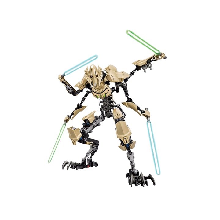 Комплект за изграждане на фигурка от Star Wars, подвижни стави, 32 см, многоцветен