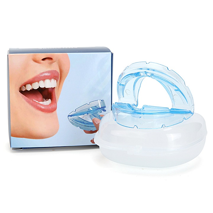 Gutiera dentara, material medical elastic, detasabila si confortabila, invizibila, anti-bruxism, transparent