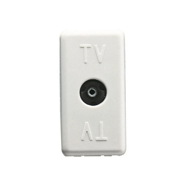Priza TV-SAT Gewiss, alb, 1 x 5dB, interior, IP20