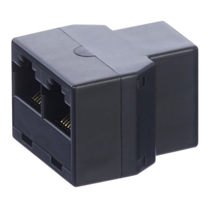Distribuitor splitter S-Impuls 2 cai, RJ45, 8 conductori