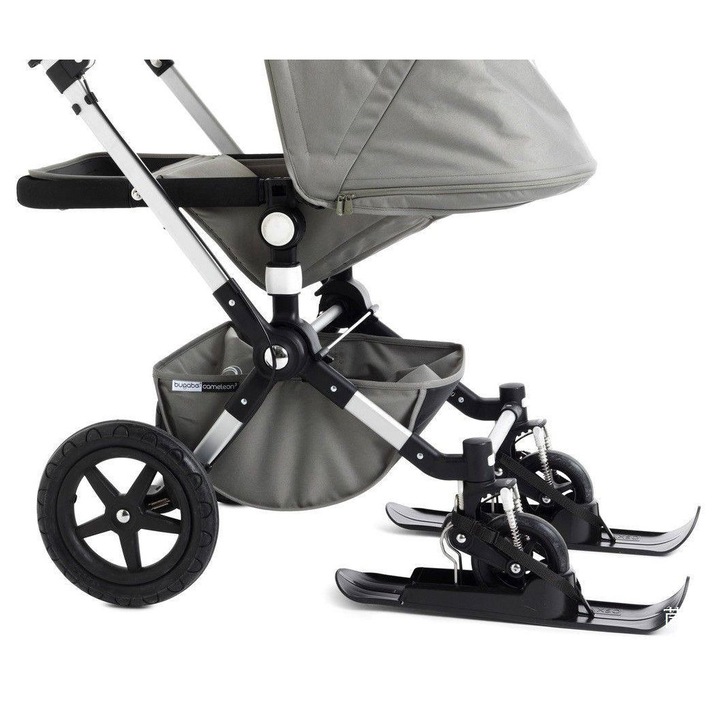 Sanie, accesorii schi, utilizare duala, pentru copii si carucior, set