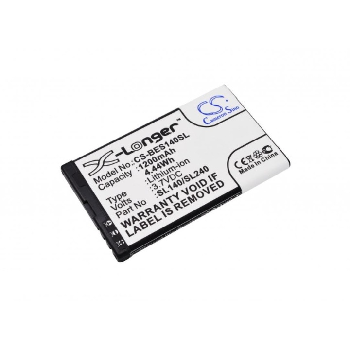 Li 4183 Baterie Li-Ion 3.7V 1.2Ah pentru Bea-fon SL140 SL240, 62.2x38.1x4.5mm ...