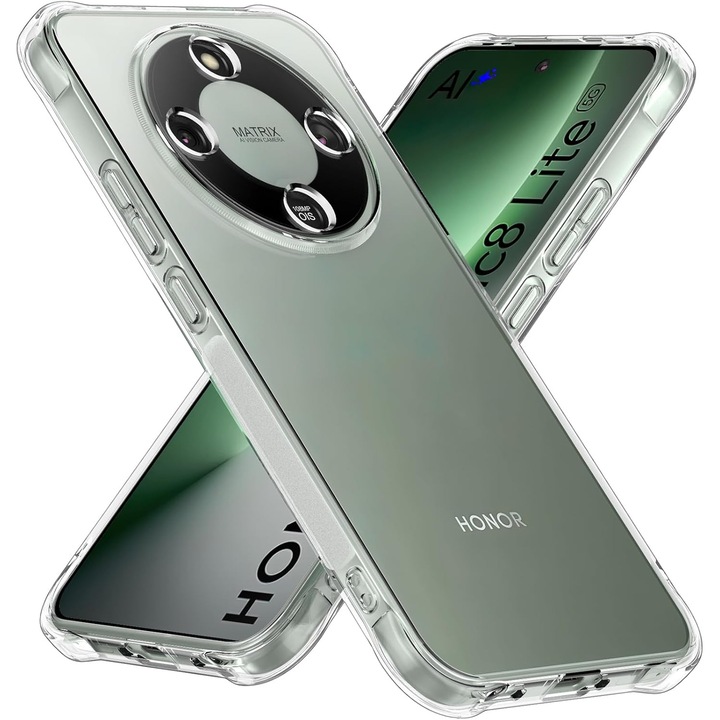 BestCase® Husa Anti Shock Compatibil cu Samsung Magic8 Lite, Reinforced 4 Corners, Transparent