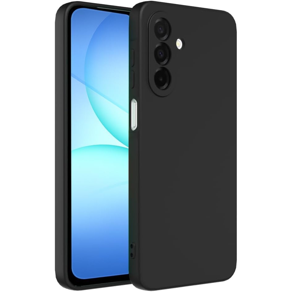 Intelli® Husa silicon compatibila cu Samsung Galaxy A57 5G, Negru mat