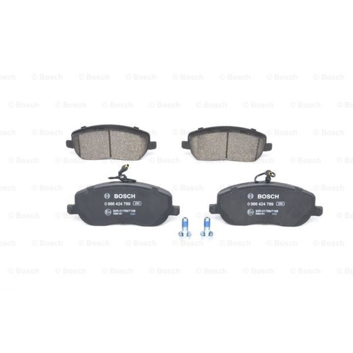 Fékbetét készlet, tárcsafék BOSCH 0 986 424 789