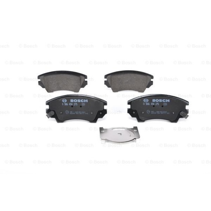 Fékbetét készlet, tárcsafék BOSCH 0 986 494 275