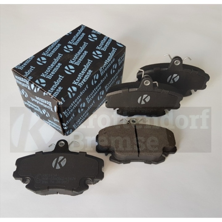 Set placute frana, frana disc KROTTENDORF KRO1634