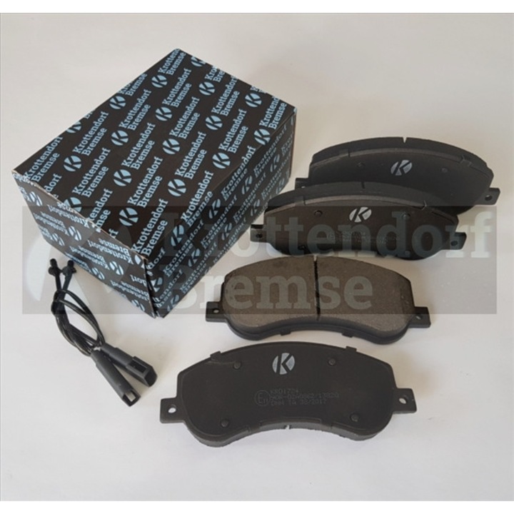 Set placute frana, frana disc KROTTENDORF KRO1724