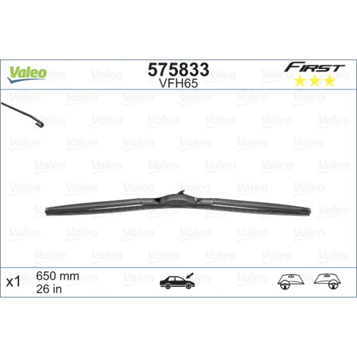 Lamela stergator VALEO 575833