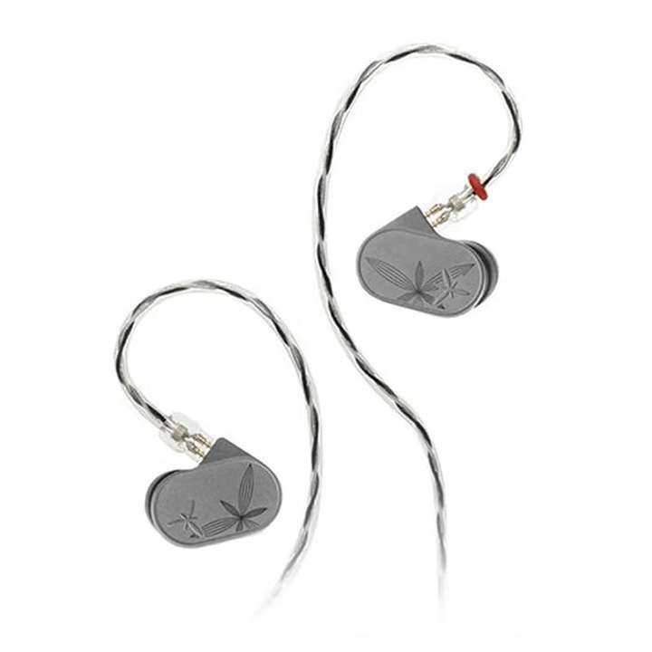 Casti Moondrop Lan Ii, cu fir, mufa Jack 4.4mm/3.5mm, cablu înlocuibil, cameră dublă 10mm, in-ear
