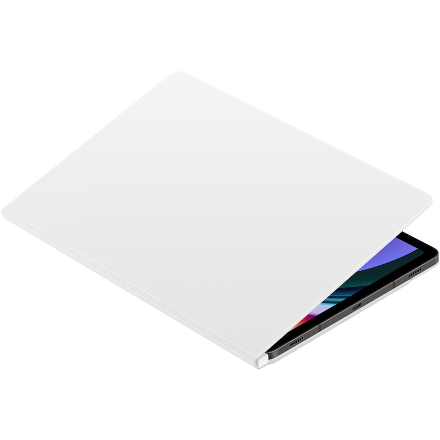 Tableta Samsung Galaxy Tab S9 FE si Husa book Flip Cover, 6GB RAM, 128GB, WIFI, Argintiu
