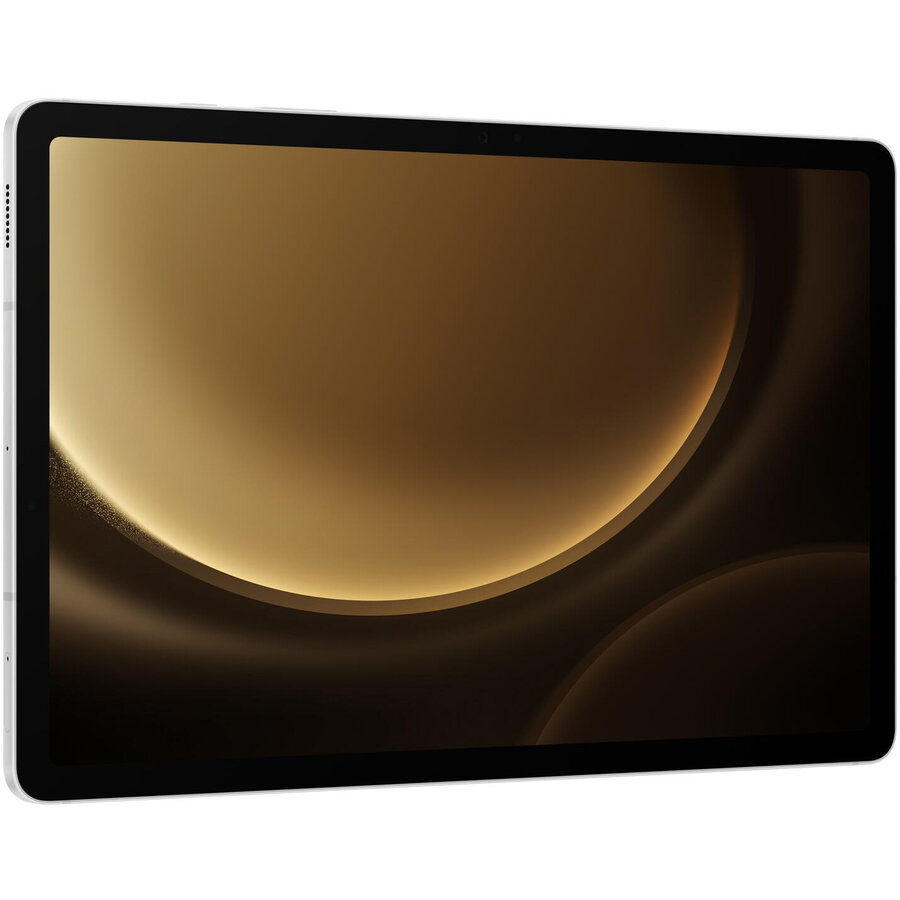 Tableta Samsung Galaxy Tab S9 FE si Husa book Flip Cover, 6GB RAM, 128GB, WIFI, Argintiu