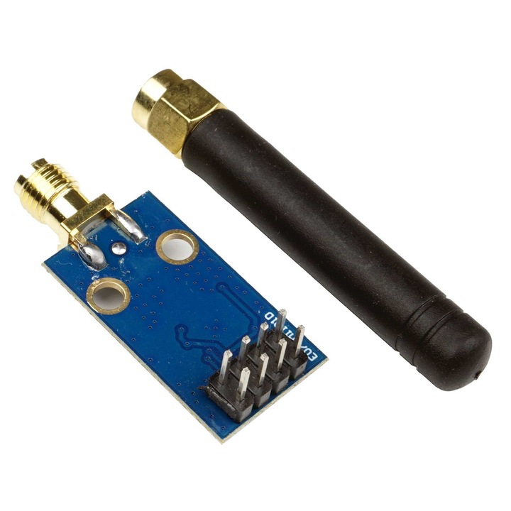 Modul radio CC1101 433 MHz cu antena SMA SPI 3, 3 V