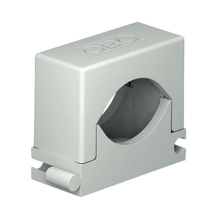 Bride plastic universale OBO Bettermann Ø16-24 mm, 10 bucati, culoare gri