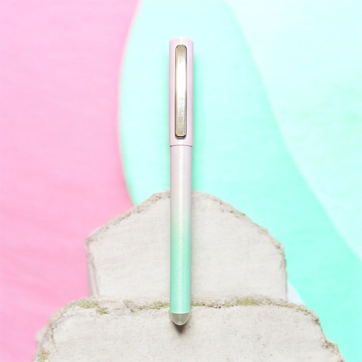 Stilou Chren cu vârf de pix, radiera termică, culoare lila, stil fin