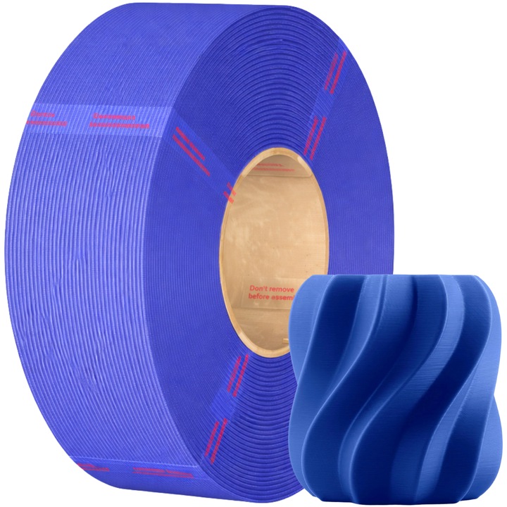 Filament, Anycubic PLA+ Refill, 1kg, Albastru, pentru imprimanta 3D