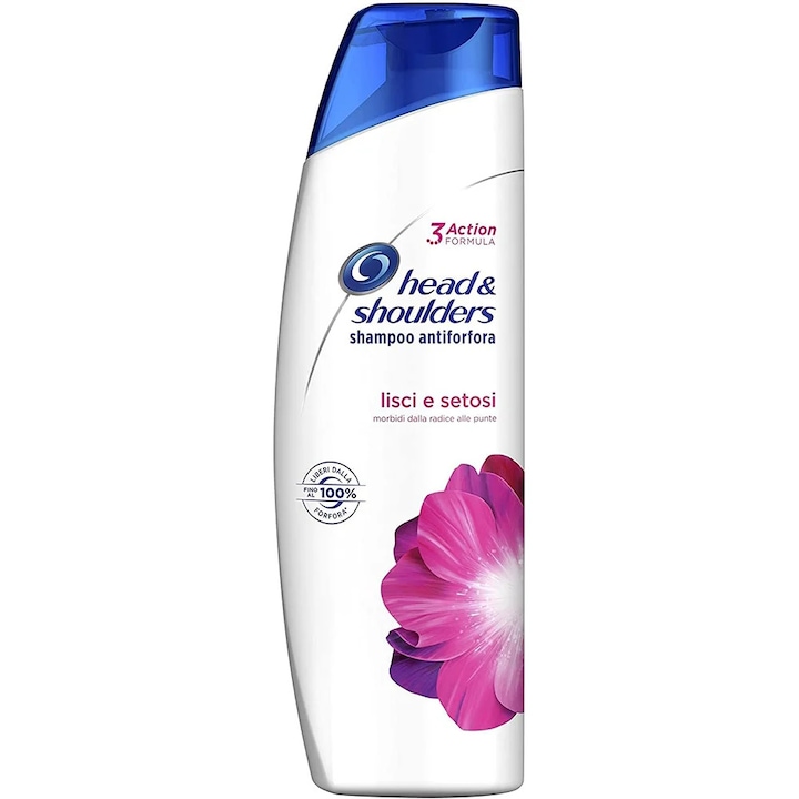 Sampon Head & Shoulders Lisci Seta 225ml, unisex, par normal