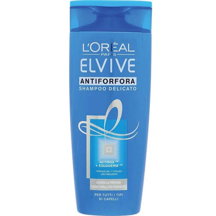 Sampon L'Oreal Paris Elvive Antiforfora 250ml, Unisex, toate tipurile de par