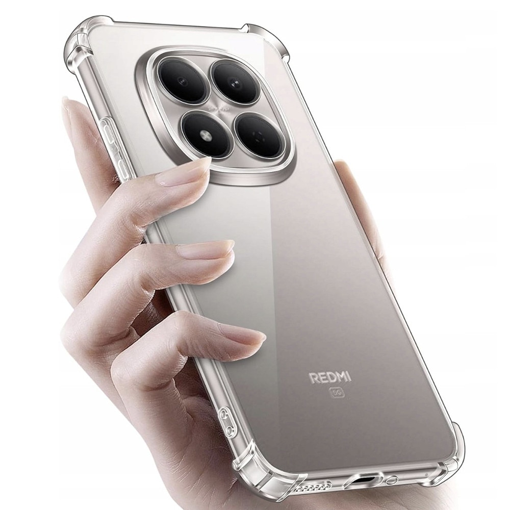 Husa pentru Xiaomi Redmi Note 15 Pro 5G Slim Anti-Shock 1.5mm reinforced 4 corners, transparenta