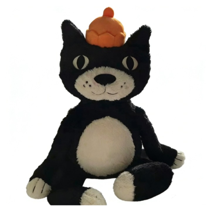 Плюшена играчка котка Gilly, очарователен дизайн, 60см, многоцветна