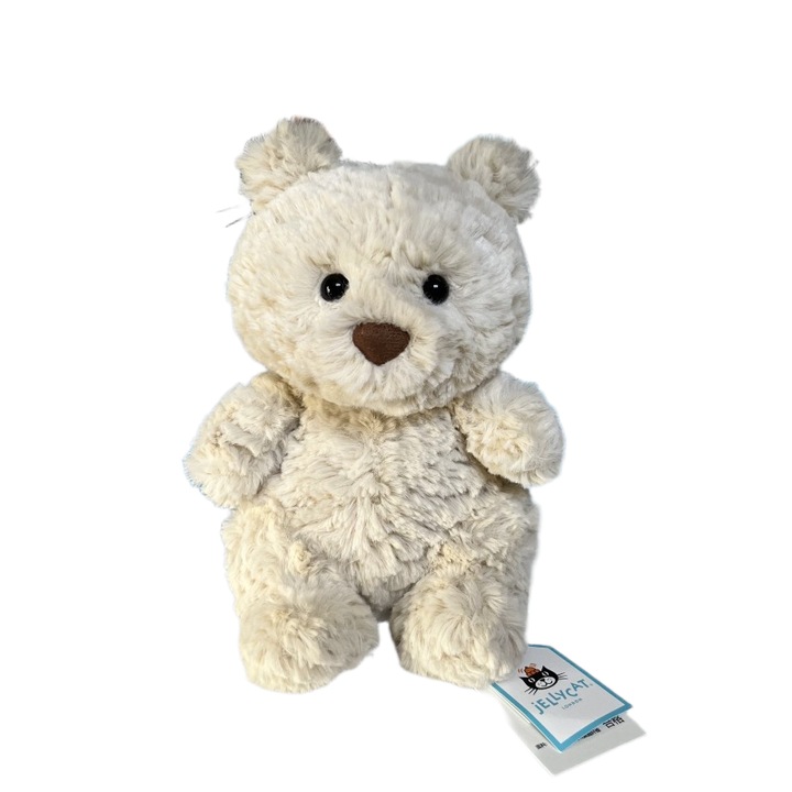 Jucarie de plus Barcelona Bear Cub 20cm, design adorabil, material moale