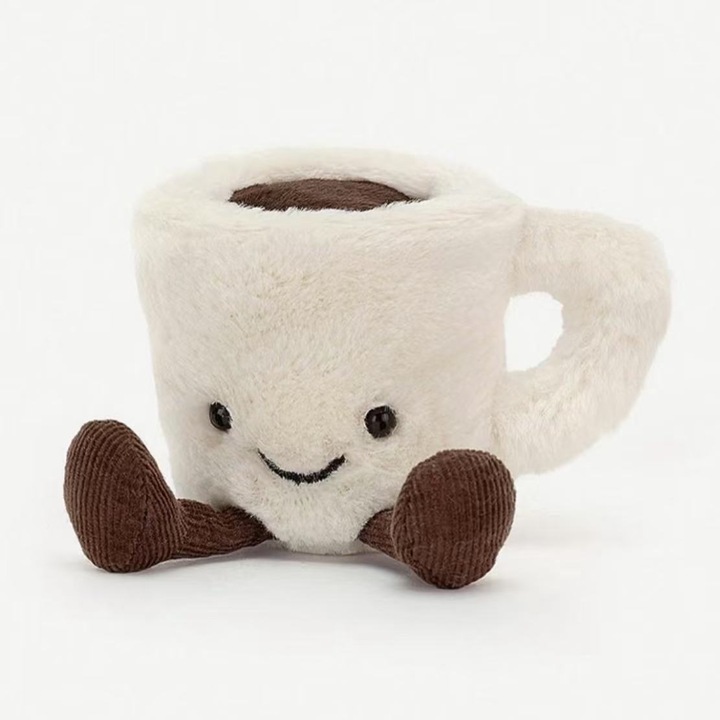 Breloc cu jucarie din plus, design dragut, multicolor, 10x15cm