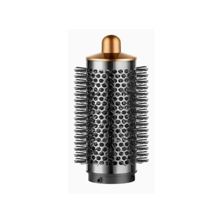 Perie rotunda 38mm pentru ondulator Dyson HS01/05/08, set accesorii hair styling, aurie