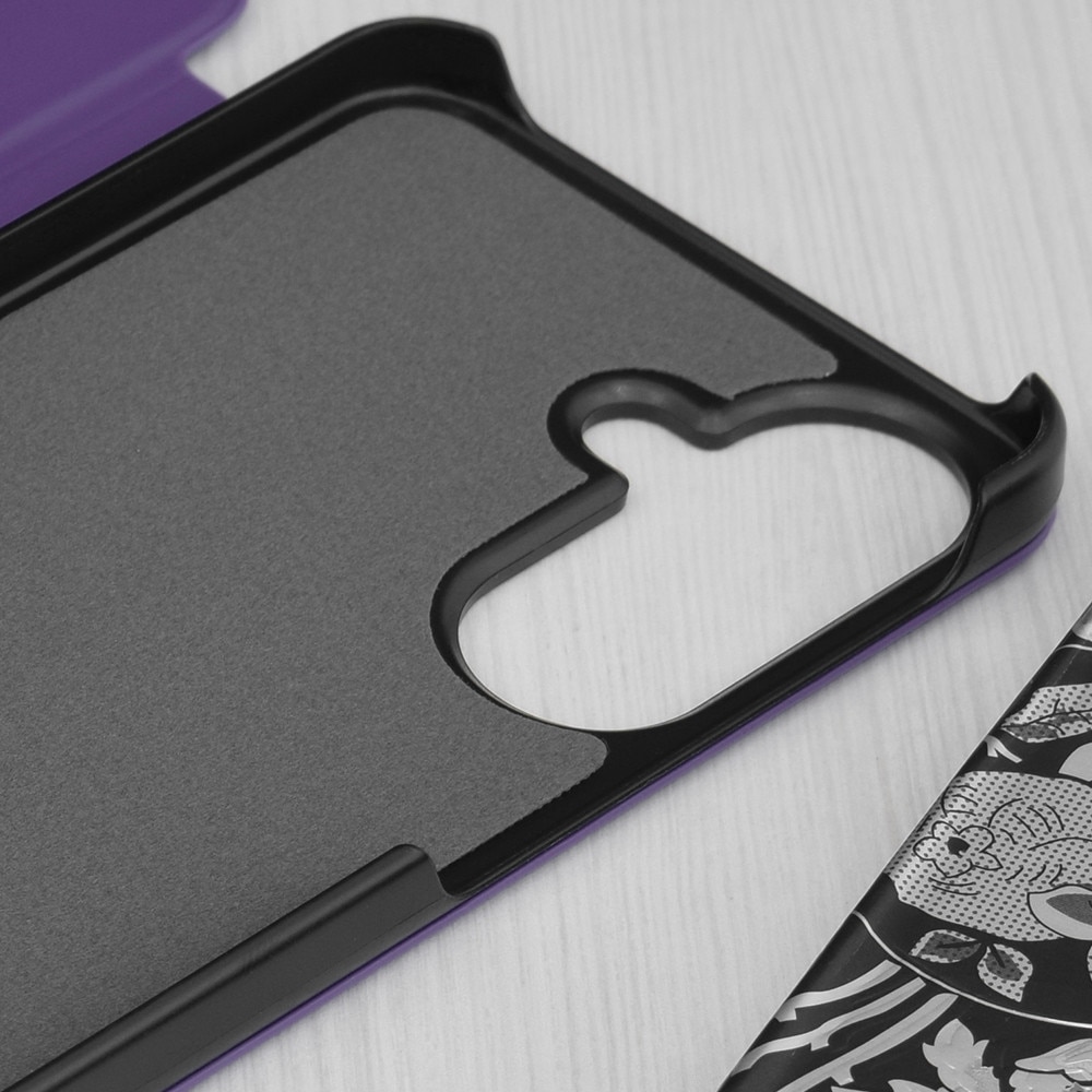 Husa tip carte pentru Samsung Galaxy A57 5G, Accesorio eFold Book View, Purple