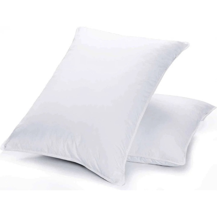 Perna De Dormit ORTOSAN Antialergica Puf Si Pene De Gasca, Alb, 50x65cm