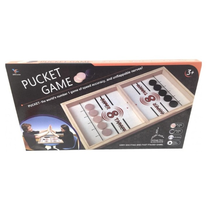 Joc de masa de indemanare Pucket Game, 55×30×3 cm